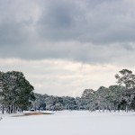 snow day on the 11th hole